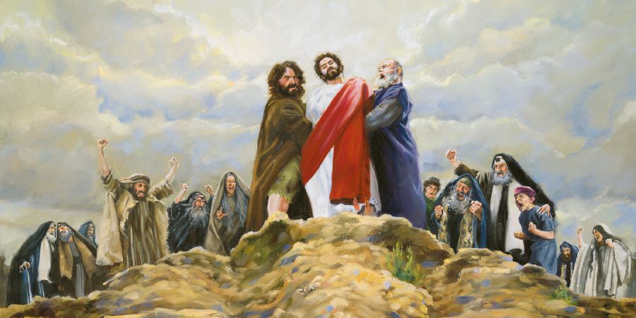 Abashaija bari aha mutwe gw’orushozi bakwatise Yesu, barikwenda kumutambika aha nsi ngu afe