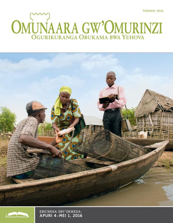 Omunaara gw’Omurinzi ogw’Okwega, Febwari 2016