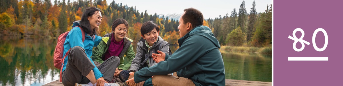 ପାଠ ୫୦. ଗୋଟିଏ ପରିବାର ସୁନ୍ଦର ହ୍ରଦ ପାଖରେ ବସି କଥା ହେଉଛି ।