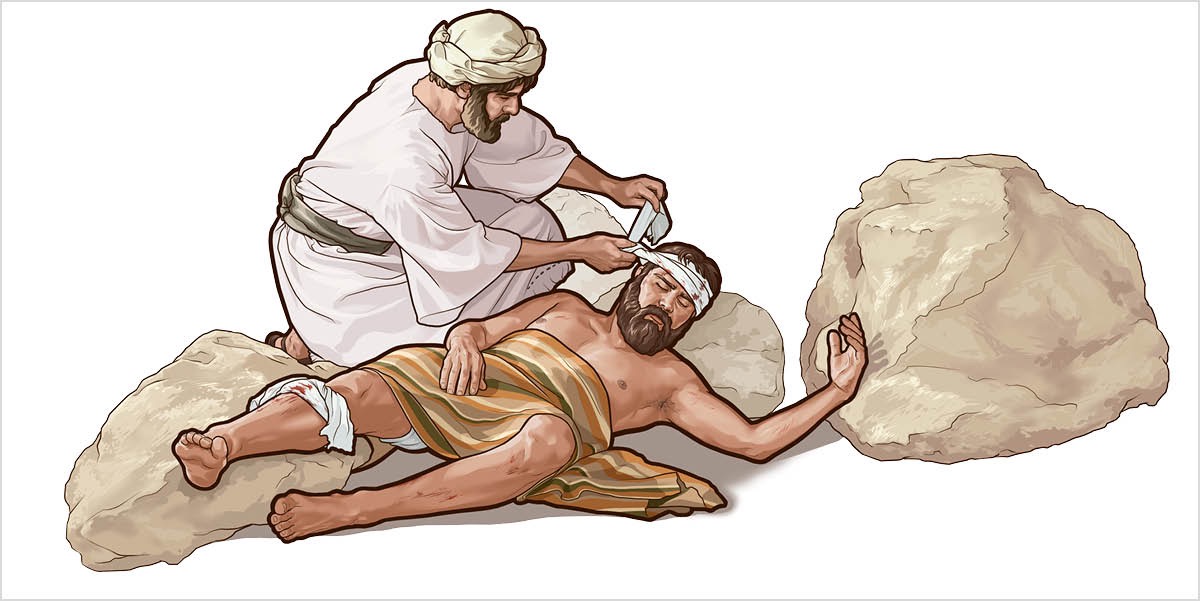 Самариаг лӕг дзуттаг лӕгӕн йӕ цӕфтӕ бӕтты