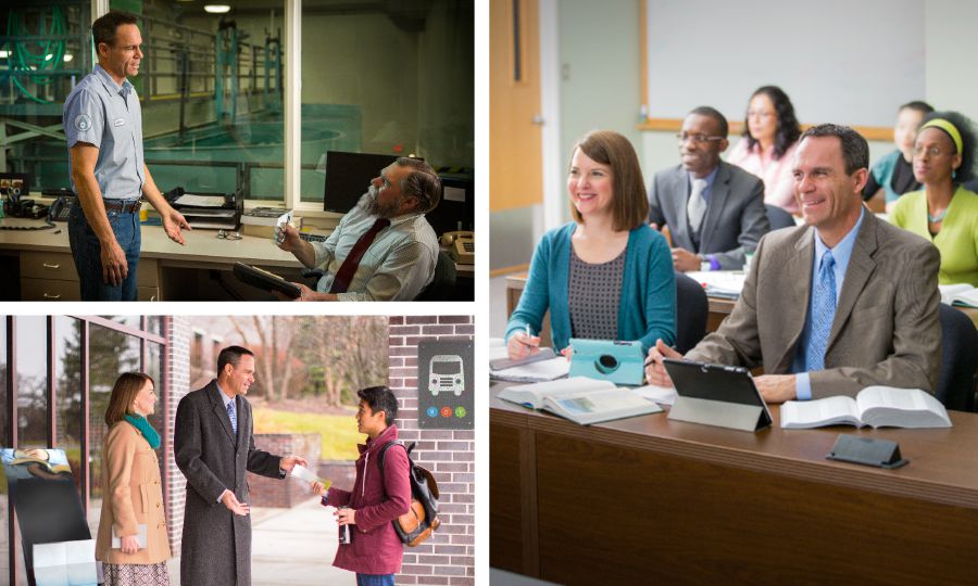 Ӕфсымӕр ныхас кӕны йӕ куысты хицауимӕ; лӕг ӕмӕ ус хъусын кӕнынц, бирӕ адӕм кӕм вӕййы, ахӕм ран ӕмӕ ахуыр кӕнынц Хуыцауы Паддзахад хъусынгӕнджыты скъолайы