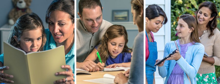 Ныййарджытӕ сӕ чызгӕн чиныг кӕсынц; йемӕ Библи ахуыр кӕнынц; семӕ йӕ уацамынды кӕнынц