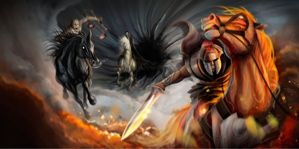 Saray talora ed apatiran managkabayo ya sinalambit ed libron Apocalipsis