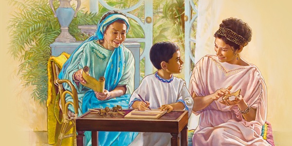 Say ugaw nin Timoteo et ibabangat na mama to, si Eunice, tan bai to, si Loida
