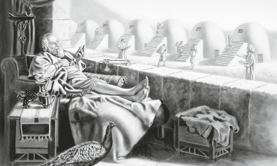 Wanfala rich man lukluk long olketa niu haos for keepim kaikai bilong hem