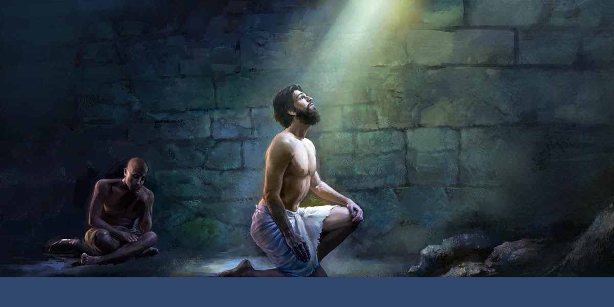 Joseph stap lo prison lo Egypt.