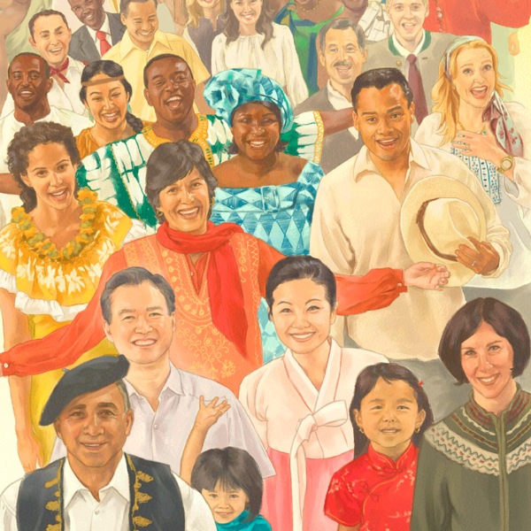 People of all nations united by one world government