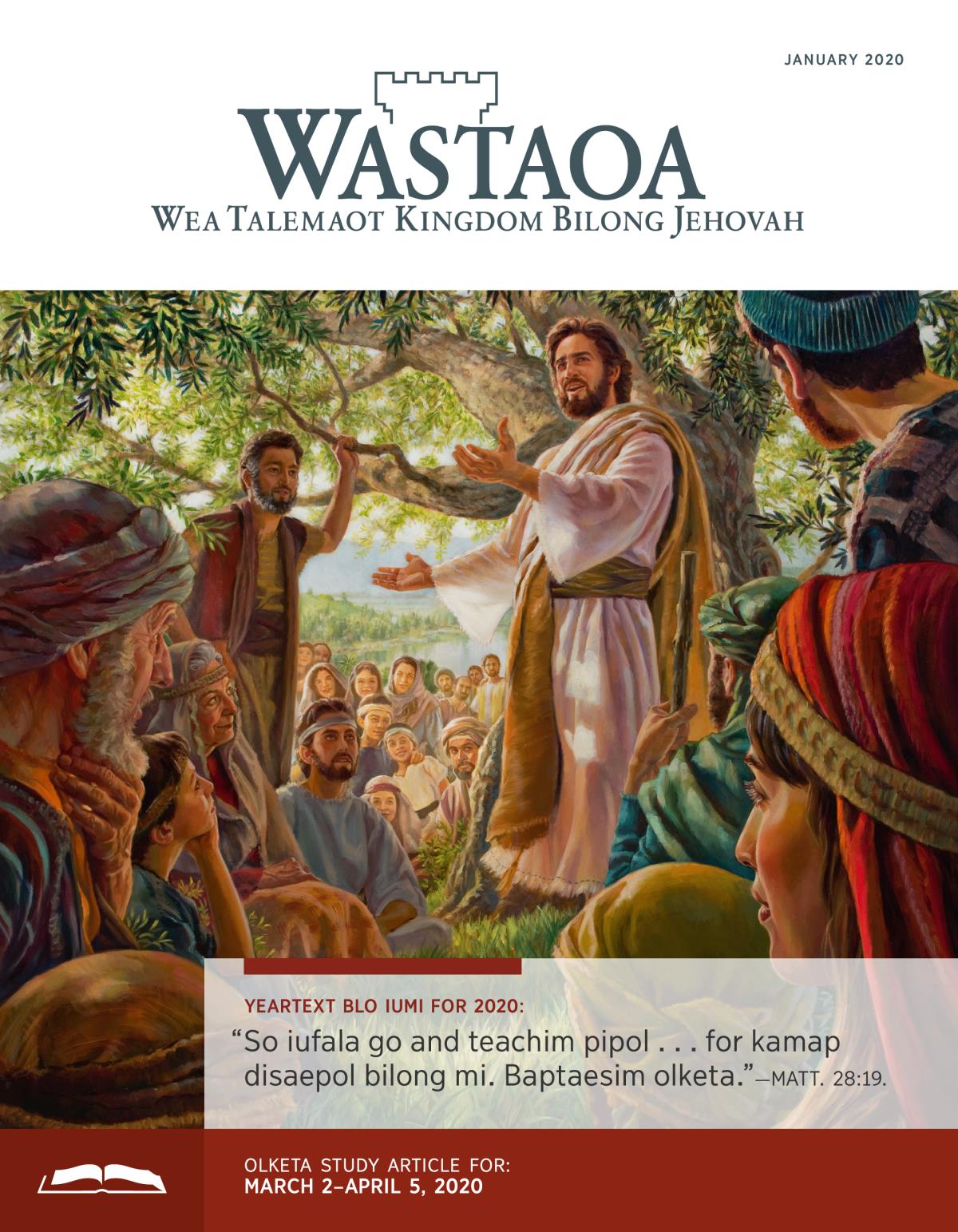 Wastaoa Study Magasin, January 2020.