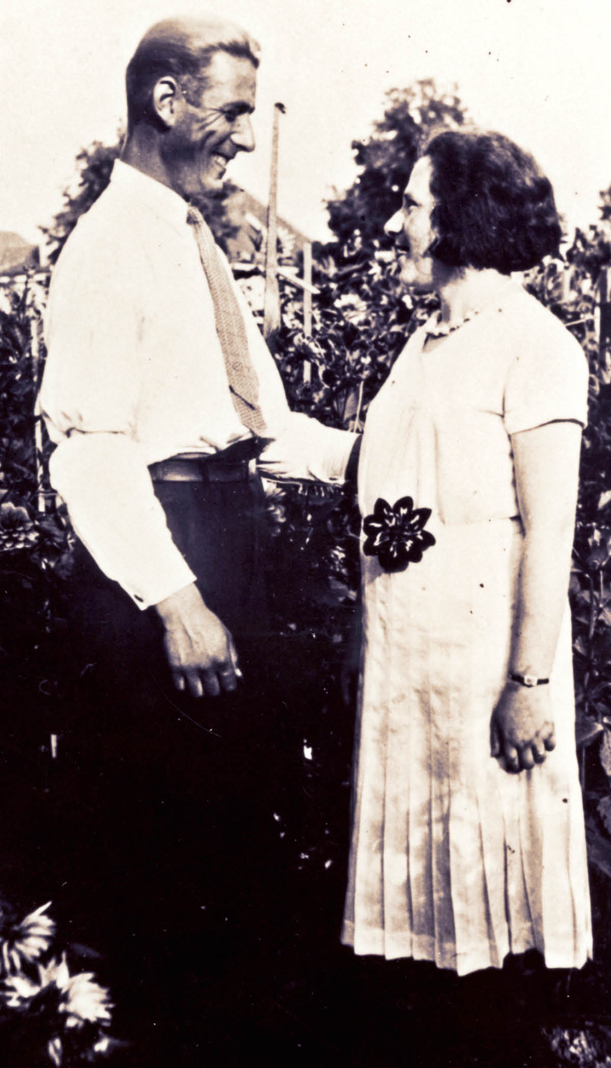 Hans Rehwald i jego żona Martha.