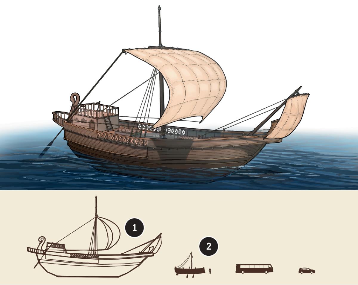 Statek handlowy z I wieku