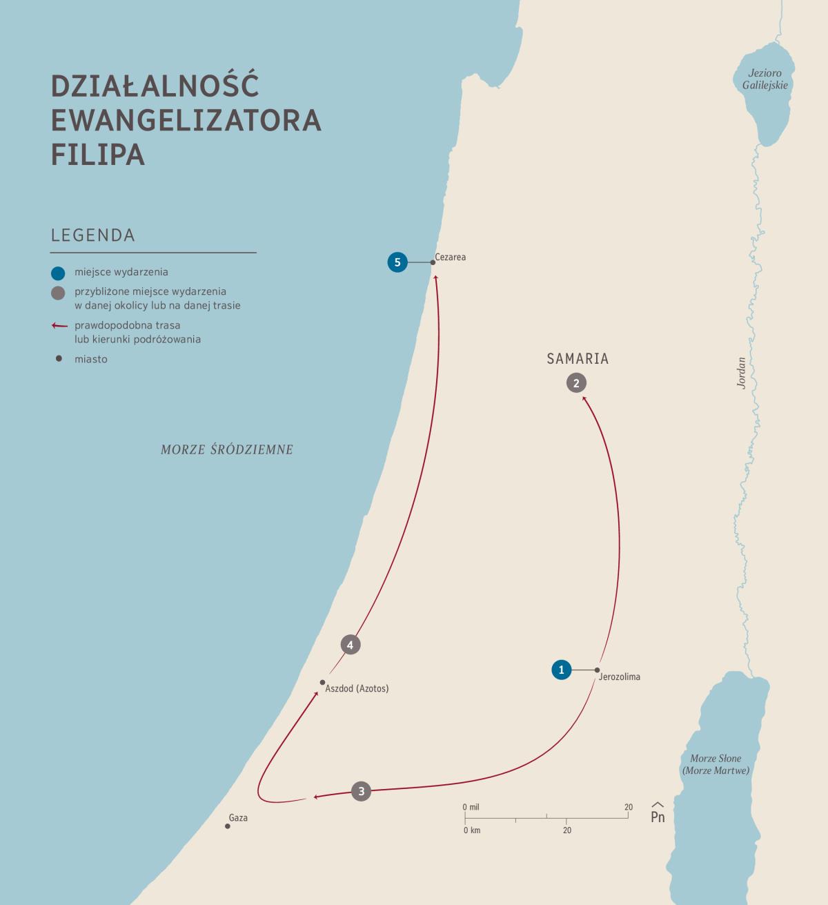 Działalność ewangelizatora Filipa