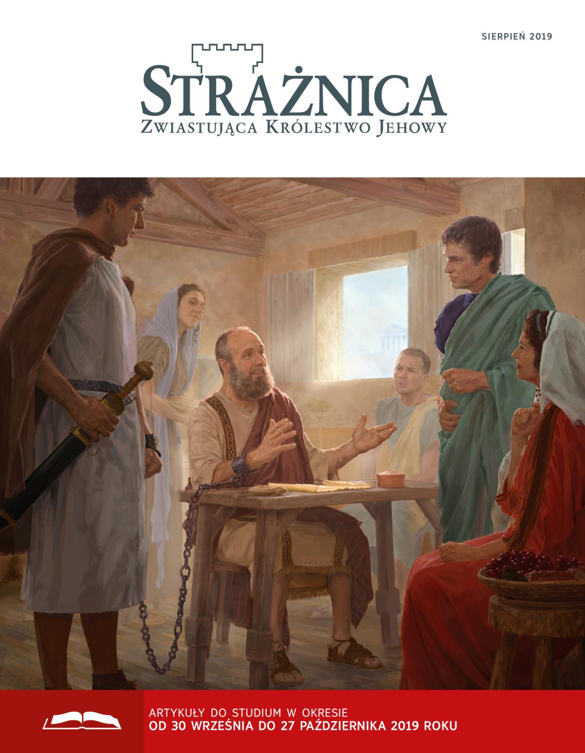 Strażnica do studium — sierpień 2019