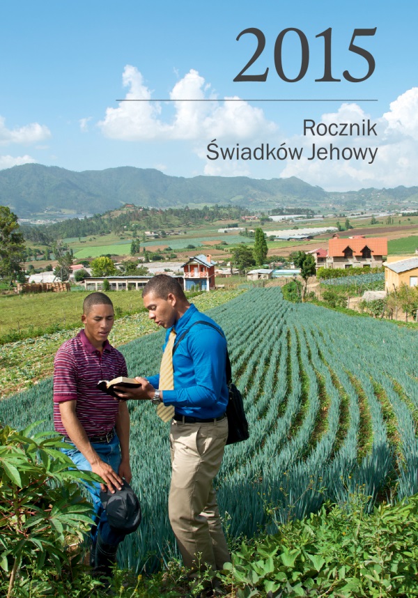Okładka Rocznika Świadków Jehowy — 2015