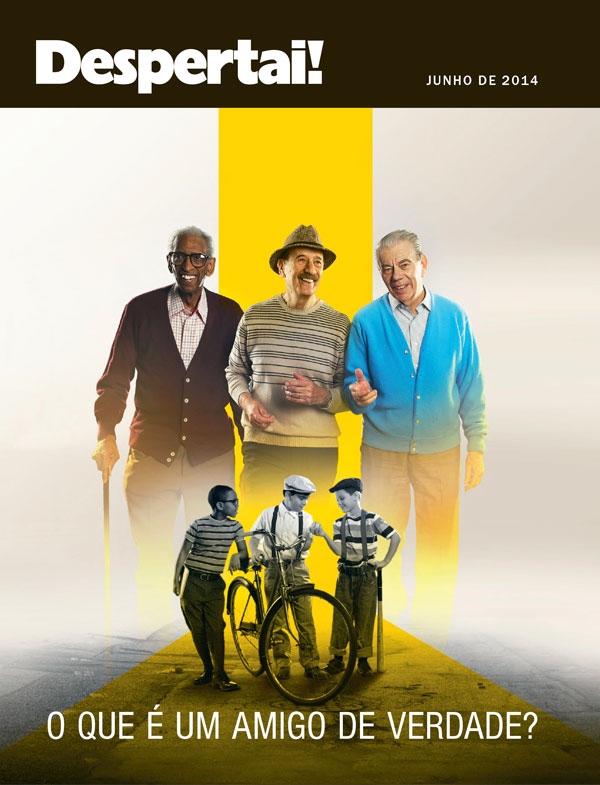 Capa da revista Despertai! de junho de 2014 | O que é um amigo de verdade?
