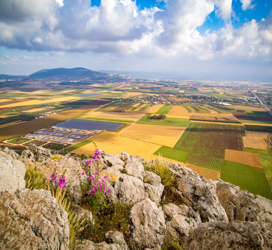 Vista do vale de Jezreel