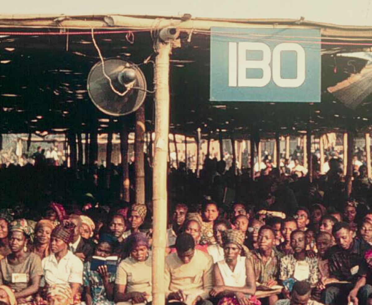 A Assembleia Internacional “Homens de Boa Vontade” em Lagos, Nigéria, em 1970
