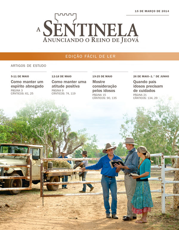 Testemunhas de Jeová pregando numa fazenda de gado na Austrália