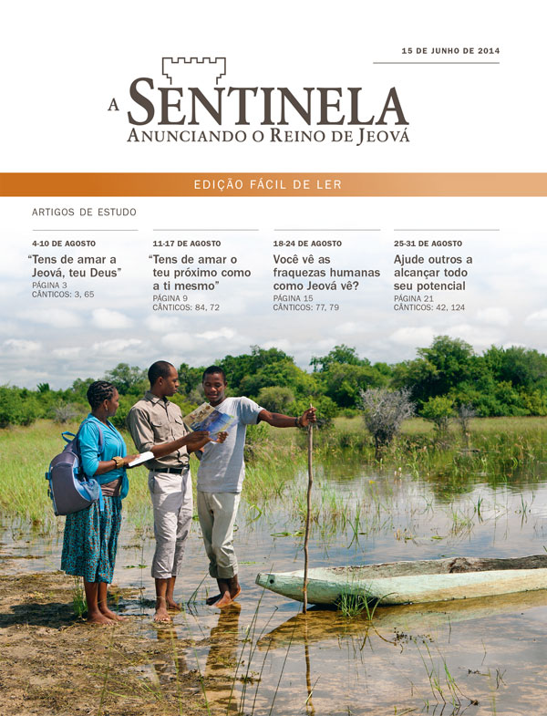 Cover of the Watchtower Simplified Edition, June 15, 2014