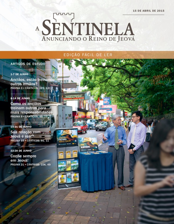 Capa da Edição Fácil de Ler da Sentinela de 15 de abril de 2015