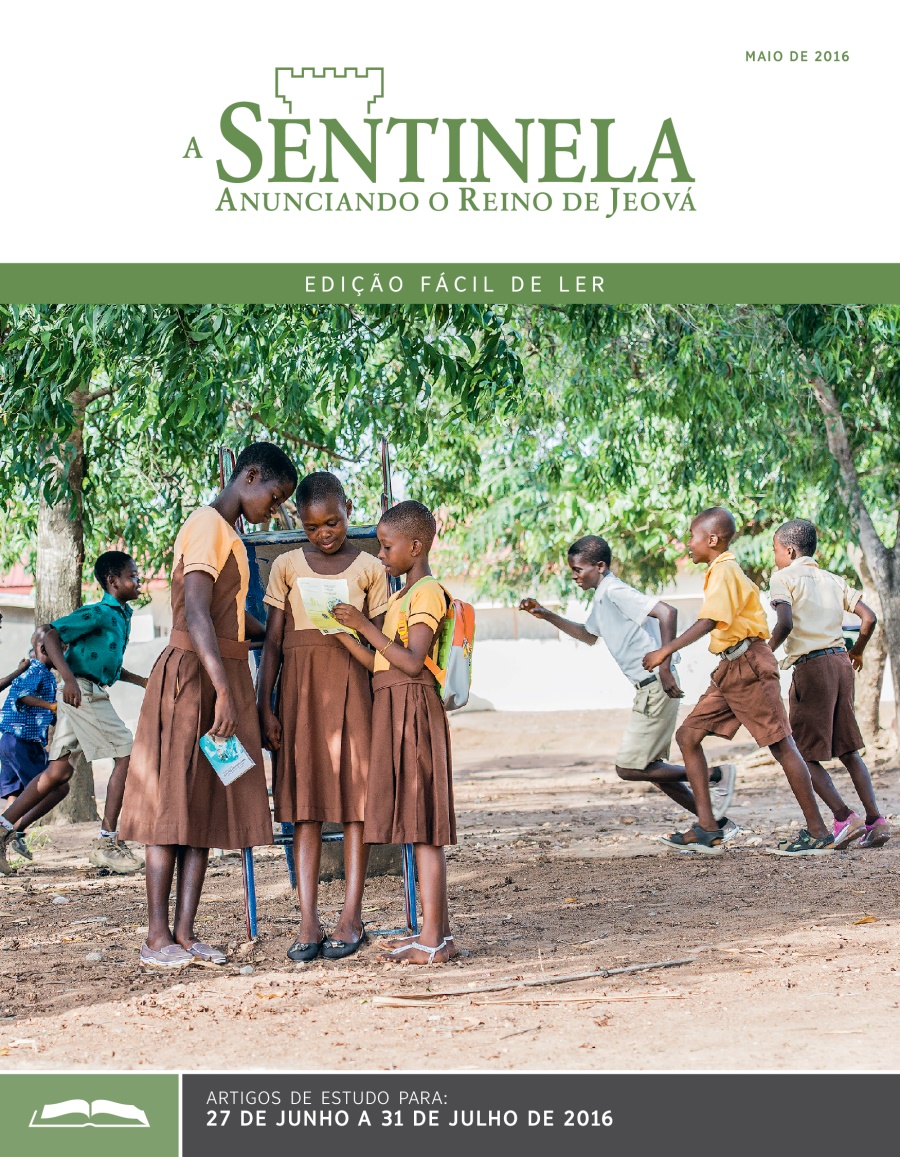 A Sentinela, Edição Fácil de Ler, maio de 2016