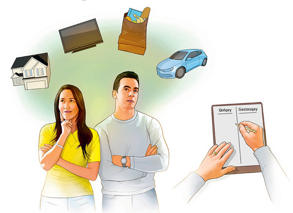 Uj qariwarmi imapichus qolqenkuta gastasqankuta qhawarisanku