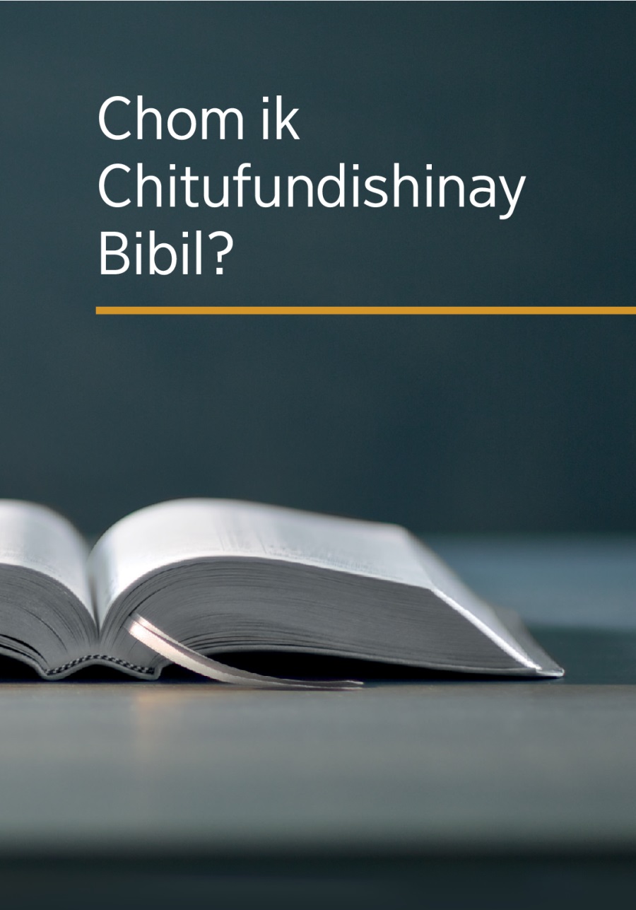 Chom ik Chitufundishinay Bibil?