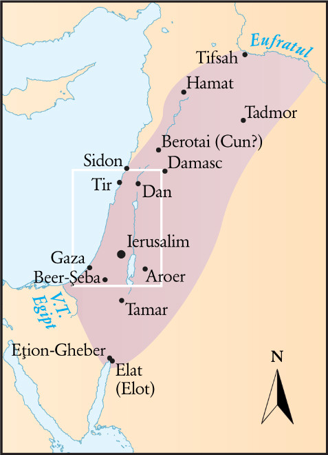 Graniţele (pe timpul lui Solomon)