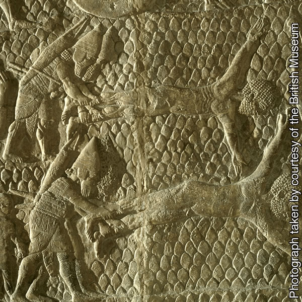 Basorelief asirian
