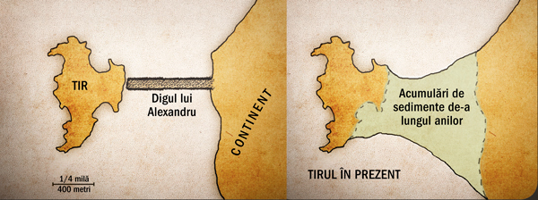 Două hărţi ale Tirului