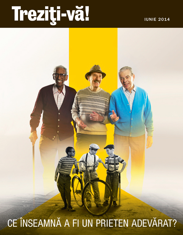 Coperta revistei Treziţi-vă!, iunie 2014 | Ce înseamnă a fi un prieten adevărat?