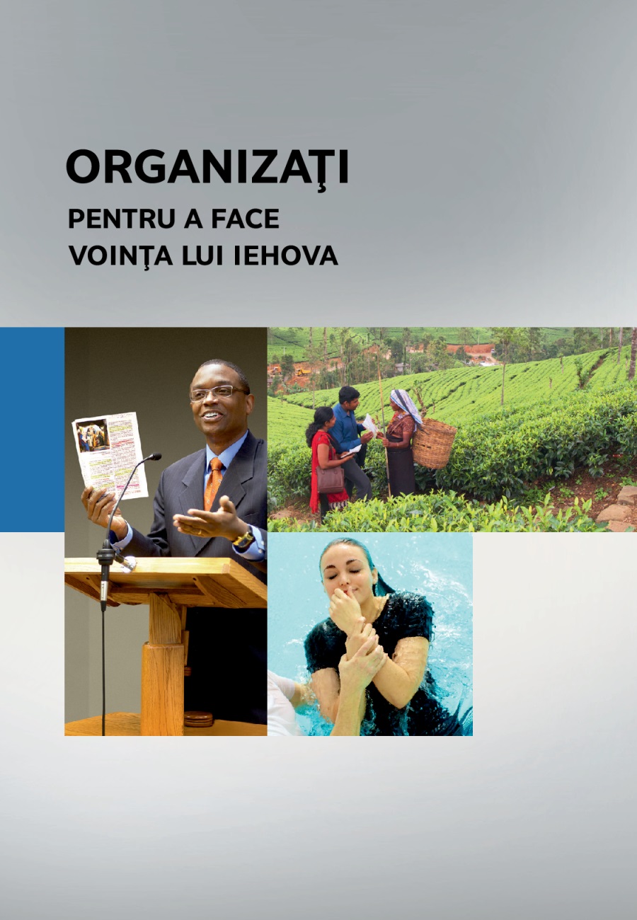 Coperta cărții Organizaţi pentru a face voinţa lui Iehova