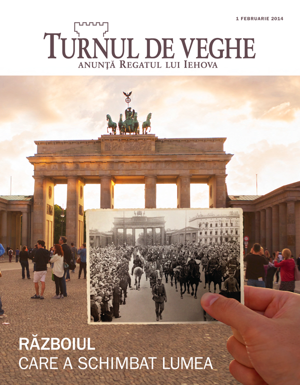 Poarta Brandenburg din Berlin şi un grup de soldaţi