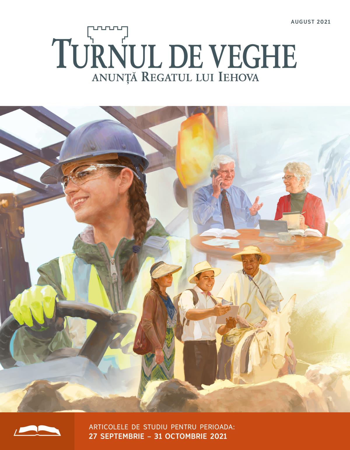 Turnul de veghe, ediția de studiu, august 2021.