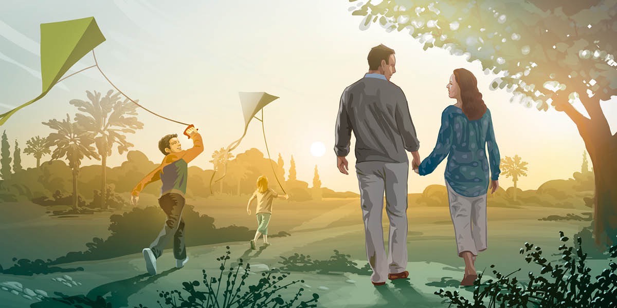 O familie în paradis