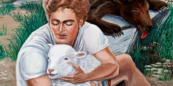 Защищая ягнёнка, Давид убил медведя