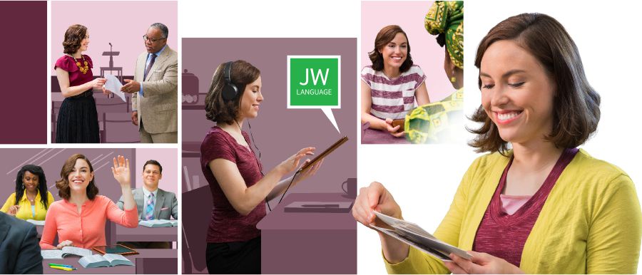 Молодая сестра отдает заявление на пионерское служение, учится в школе пионеров, изучает иностранный язык и позднее служит в другой стране