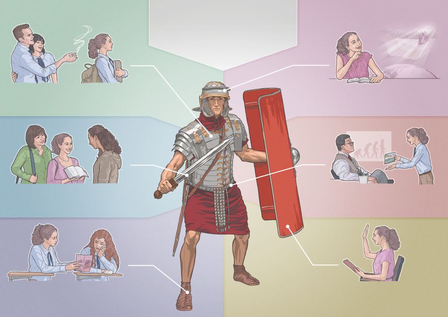 Юной сестре нужны все элементы духовных доспехов