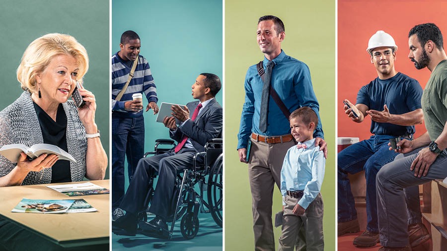 Свидетели Иеговы проповедуют по телефону, в общественном месте, по домам и на работе