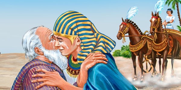 Jacob na Joseph awara tere na Égypte na ala yeke toto