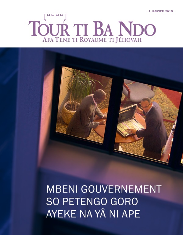 Kozo lembeti ti Tour ti Ba Ndo, janvier 2015 | Mbeni gouvernement so petengo goro ayeke na yâ ni ape
