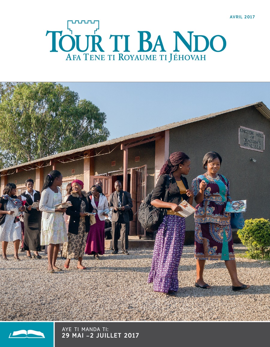 Tour ti Ba Ndo ti mandango ni, avril 2017