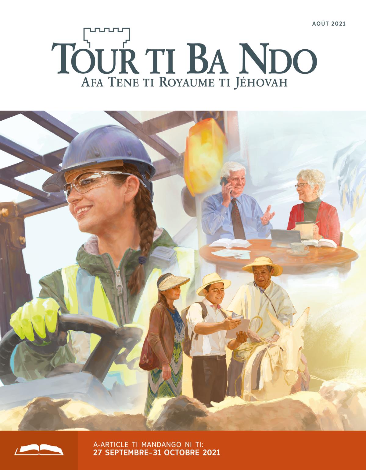 Tour ti Ba Ndo ti mandango ni, août 2021.
