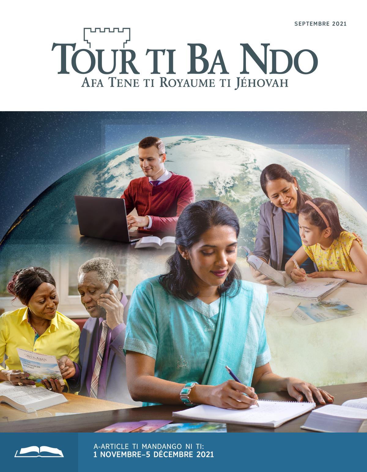 Tour ti Ba Ndo ti mandango ni, septembre 2021.