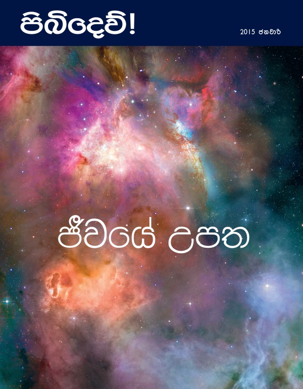 පිබිදෙව්! සඟරාවේ මුල් පිටුව, 2015 ජනවාරි | ජීවයේ උපත
