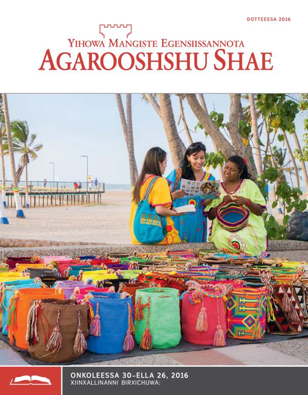 Agarooshshu Shae Xiinxallo Ittime, Dotteessa 2016