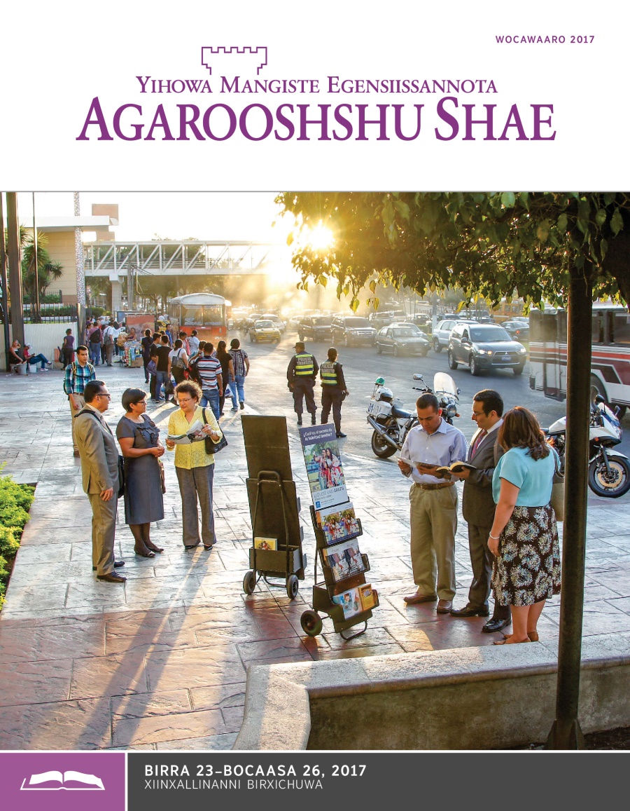 Agarooshshu Shae Xiinxallote Ittime, Wocawaaro 2017