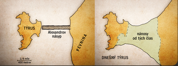Dve mapy Týru