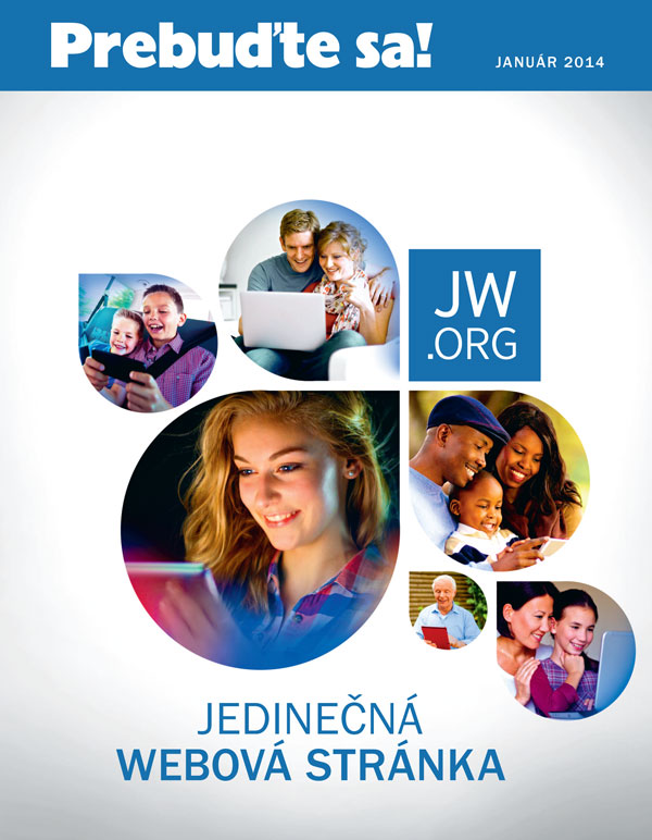 Rôzni ľudia, mladí aj starí, si prezerajú jw.org
