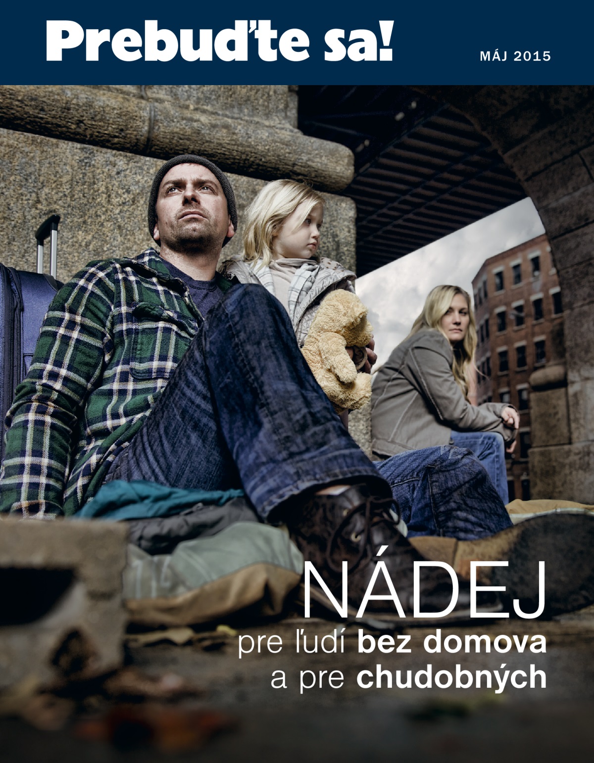 Obálka časopisu Prebuďte sa!, máj 2015 | Nádej pre ľudí bez domova a pre chudobných