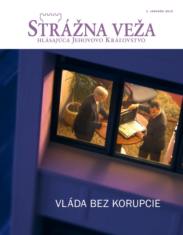 Titulná strana Strážnej veže, január 2015 | Vláda bez korupcie